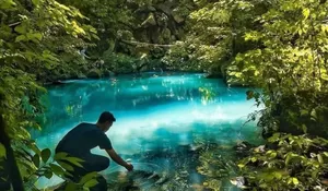 Mau Liburan Seru Tapi Murah Cuman Rp 10 Ribu di Sumedang? Kunjungi Situ Biru Cilembang, Surga Tersembunyi yang Punya Air Jernih dan Super Cantik