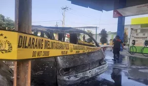 Ngeri! Ini Fakta-Fakta Kebakaran SPBU di Sukabumi, 1 Sopir Angkot Alami Luka Bakar