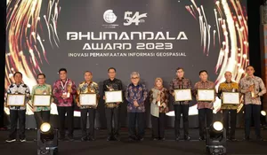 Pemda Jabar Sukse Bawa 4 Penghargaan Bhumandala Award 2023