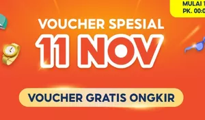 22 Kode Voucher Shopee yang Bisa Digunakan Saat Promo 11.11 Hari Ini, Diskonnya Gila-gilaan, Yuk Buruan Klaim!