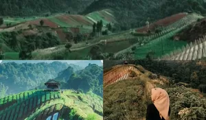 Eksplorasi Desa di Sukabumi yang Punya View Cantik Memukau Bak Lukisan Hidup Dalam Negeri Dongeng, Bikin Hati dan Pikiran Adem