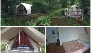 Dimanjakan di Tiga Tempat Glamping Puncak Bogor dan Cianjur, Bisa Berendam Air Panas dengan Pemandangan Pegunungan