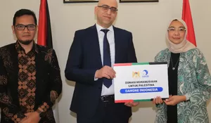 Danone Indonesia Sumbang Rp3,13 Miliar untuk Bantuan Kemanusiaan ke Palestina, Termasuk Sumbangan Karyawan