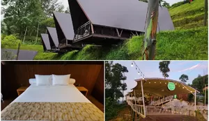 Glamping di Gunung Merbabu Tapi Berasa Hotel, Bisa Berendam dan View Juara Banget di Boyolali