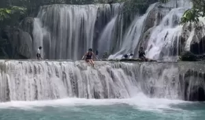 HTM Free, Yuk Kepoin Air Terjun Bertingkat nan Eksotis di Tengah Hutan Lore Lindu, Asli Cakep Banget No Debat!