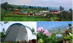 Serunya Glamping Murah Meriah di Taman Anggrek Puncak Cianjur, View Gunung Gede Pangrango Cuma Rp200 Ribuan Dapat Banyak Fasilitas