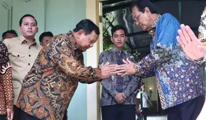 Sowan ke Sri Sultan Hamengku Buwono (HB) X, Prabowo Minta Persetujuan Masuk ke Yogyakarta