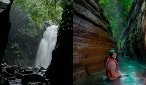 Cuma di Wisata Air Terjun Ini, Cukup Bayar 1 Tiket Rp35 Ribu Bisa Langsung Nikmati Pesona Hidden Paradise 2 Curug Sekaligus, Penasaran? Yuk Intip