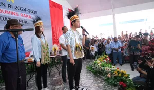 Gibran Tegaskan Papua Harus Terus Dibangun, Jangan Ditinggalkan