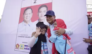Gembira Bertemu, Warga Subang Doakan Prabowo Menang Satu Putaran