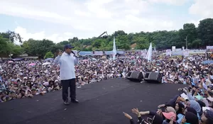 Prabowo Ajak Warga Subang Berhati-hati agar Periksa Surat Suara