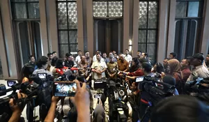 Silaturahmi ke KWI, Prabowo Sebut Komitmen pada Kompetisi yang Santun dan Damai