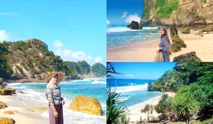 HTM Dijamin Murah Meriah! Yuk Intip 3 Pesona Pantai di Wonogiri ini, Viewnya Bikin Betah Ogah Pulang