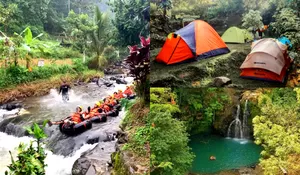 Intip Pesona Keindahan Curug Ciangin di Subang, Liburan disini Kita Bisa Camping, River Tubing, dan Berenang Sepuasanya, HTM Cuma Rp 15 Ribu