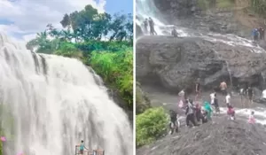 HTM Curug Cikondang Cuma Rp5 Ribu, Bisa Nikmati Air Terjun Mirip Niagara di Amerika Cocok untuk Libur Lebaran 