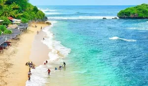Lebaran di Jogja, Berikut Ini Rekomendasi 5 Pantai Pasir Putih di Gunungkidul, HTM Mulai dari Rp 3 Ribu Saja Gak Bikin Kantong Jebol