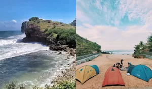 Buka 24 Jam dan Bisa Camping Gratis! Yuk Kepoin Pantai Hidden Gem di Yogyakarta yang Masih Jarang Diketahui Orang Ini, HTM Cuman Rp10 Ribu Aja!
