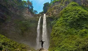 Harga Tiketnya Cuma Goceng Nih Guys, Yuk Nikmati Keindahan Coban Sriti di Lumajang, Pemandangannya Juara Banget tapi Gak Bisa Didekati