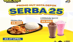 Hari Terakhir Promo! Waroeng Steak and Shake Lagi Ada Promo Serba Rp25 Ribu Loh, Promo Hanya Sampai Hari Ini, Yuk Serbu Promonya Sekarang Juga