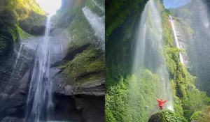 Cantiknya Spot Wisata Air Terjun Madakaripura, Konon Jadi Tempat Bertapa Gadjah Mada dengan Keindahan Memukau di atas Gunung Bromo HTM Rp33 Ribu!