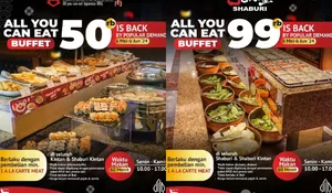 Asik! Promo All You Can Eat Buffet Murah dari Kintan Buffet dan Shaburi Balik Lagi, Mulai Rp50 Ribu Aja, Cek Ketentuannya Di Sini!