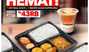Yuk Makan Enak Lagi di 4 Restoran Ini! Ada Promo dari Yoshinoya Pochajjang Clairmont Imperial Kitchen, Kuliner Lengkap Plus Kopi Mulai dari Rp43 Ribu!