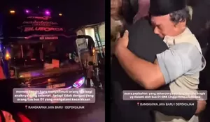Alhamdulillah, Dua Bus Rombongan SMK Lingga Kencana yang Selamat dari Kecelakaan Maut di Subang Tiba di Depok, Disambut Tangis Pecah Orang Tua 