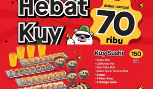 Gak Perlu Nunggu Gajian, Nikmati Promo Ichiban Sushi hingga 31 Mei 2024, Diskon Rp70 Ribu plus Free Limited Merchandise Gemes Edisi Terbatas Loh!