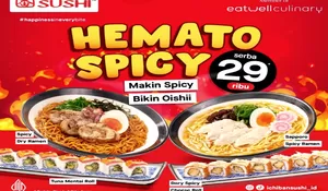 Ichiban Sushi Lagi Ada Promo Nih! Cuma Rp20 Ribuan Aja Sudah Bisa Cobain Menu Baru, Hanya Sampai Hari Ini Aja Loh, Yuk Serbu Promonya Sekarang