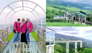 HTM Mulai Rp10 Ribu! Ada Spot Foto Jembatan Kaca Terpanjang di Jawa Tengah, View-nya Langsung ke Gunung Lawu Loh, Mampir Yuk