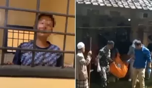 Ngeri! Usai Bunuh Ibunya Pakai Garpu Tanah, Si Herang Kunjungi Tetangga Bawa Uang Rp300 Ribu dan Minta Dibunuh