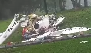 Proses Evakuasi Selesai, Kondisi 3 Jenazah Korban Tewas Pesawat Jatuh di BSD Tangsel Masih Utuh