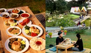 Yuk Cobain Sensasi Makan Nasi Padang ala Piknik Pinggir Sungai di Bogor, Cuma 30 Menit dari Stasiun Bogor, Langsung Aja Otw Kesini