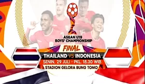 Timnas Day! Gas ke 5 Lokasi Nobar Timnas Indonesia vs Thailand di Partai Final AFF U19 2024 Wilayah Sumatera Malam Ini