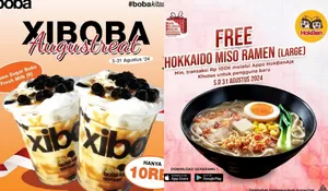 Catat 10 Promo Makanan dan Minuman Spesial HUT RI 17 Agustus 2024, Ada Gratisan hingga Diskon Gede-gedean