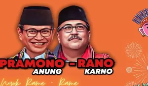 Naik Oplet Si Doel, Pramono Anung dan Rano Karno Daftar ke KPU Jakarta, Ini Kata Presiden Joko Widodo