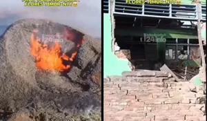 'Pray For Flores Timur' Dampak Erupsi Gunung Lewotobi Laki-Laki di NTT Ratusan Rumah Warga dan Fasilitas Rusak Tertimbun Abu