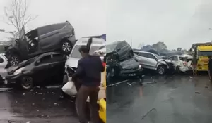 Tabrakan Beruntun Tol Cipularang KM 92 Ternyata Dipicu Truk  Rem Blong di Lajur Kanan, Polisi: Sempat Oleng