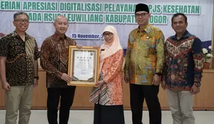 Terapkan Inovasi Layanan Kesehatan Berbasis Digital, RSUD Leuwiliang Raih Penghargaan Bintang 5 dari BPJS Kesehatan