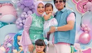Supaya Adil, Atta Halilintar dan Aurel Hermansyah Rayakan Ulang Tahun Anak Kedua