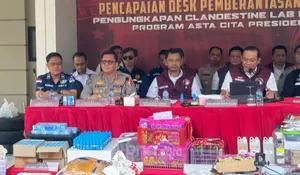 Perumahan Mewah Bandung Dijadikan Pabrik Narkoba Skala Internasional, Polisi Berhasil Sita Barang Bukti