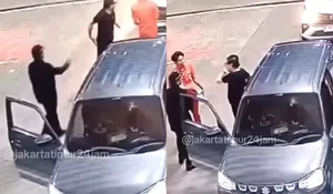 Viral! Pengendara Mobil yang Todongkan Senjata ke Petugas SPBU Karena Ditolak Isi Pertalite, Berhasil Dibekuk Polisi