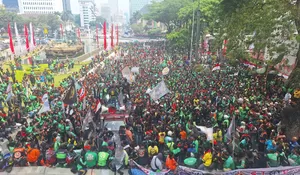 Menaker Angkat Suara Soal Ribuan Aksi Demo Ojol Tuntut Minta THR: Masih Dirumuskan
