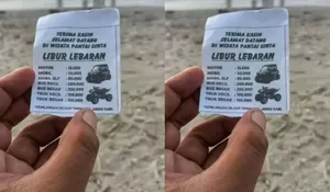 Retribusi di Wisata Pantai Cinta Jadi Sorotan, Dikomplain Gegara Tarif Parkir Selangit