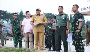 Kerjasama dengan Kavaleri Militer, Pemkab Bogor Bangun Jalur Berkuda Pertama di Area Stadion Pakansari