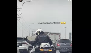 Viral Celeste Anastasya Gunakan Patwal ke Salon Perawatan Kuku, Asisten Pribadi Hotman Paris?