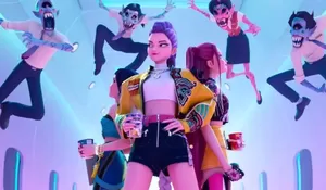 Perjuangan Huntrix! Sinopsis Film KPOP Demon Hunters (2025) Girl Group Penjaga dari Kejahatan Iblis