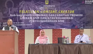 Diskominfo Kabupaten Bogor Perkuat Pemberdayaan Desa Lewat Pelatihan Konten Kreator
