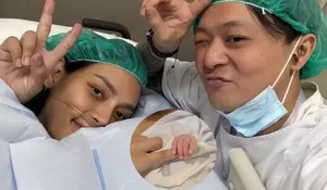 Momen bahagia! Dikaruniai Bayi Laki‑Laki, Arti Nama Anak Erika Carlina dan DJ Bravyson Vconk