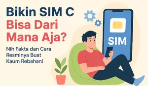 Nggak Perlu Repot Antre, Begini Cara Bikin SIM C Online Lewat HP: Kaum Rebahan Merapat!